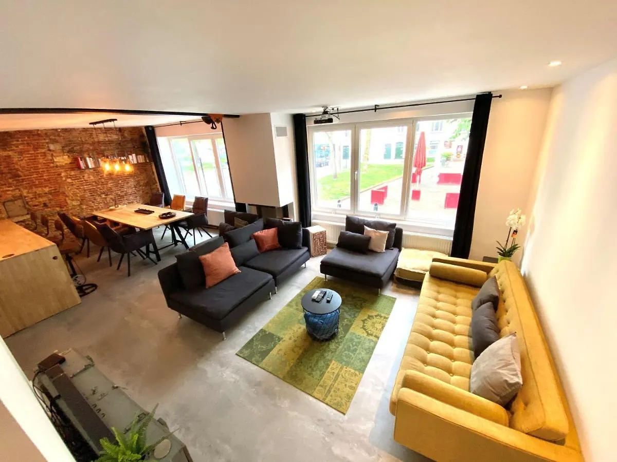 The Square - Vacation Rental With Outdoor Sauna - Centre Of Antverpy 0*,  Belgie